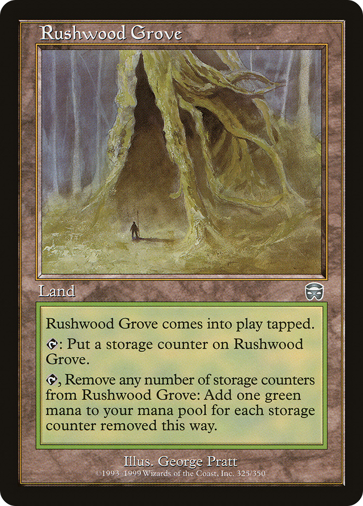 Rushwood Grove (MMQ-325)  Foil - Mercadian Masques