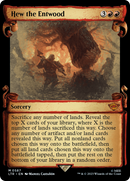 Hew the Entwood (Showcase Scrolls) (LTR-587)  Foil - The Lord of the Rings: Tales of Middle-earth: (Showcase)