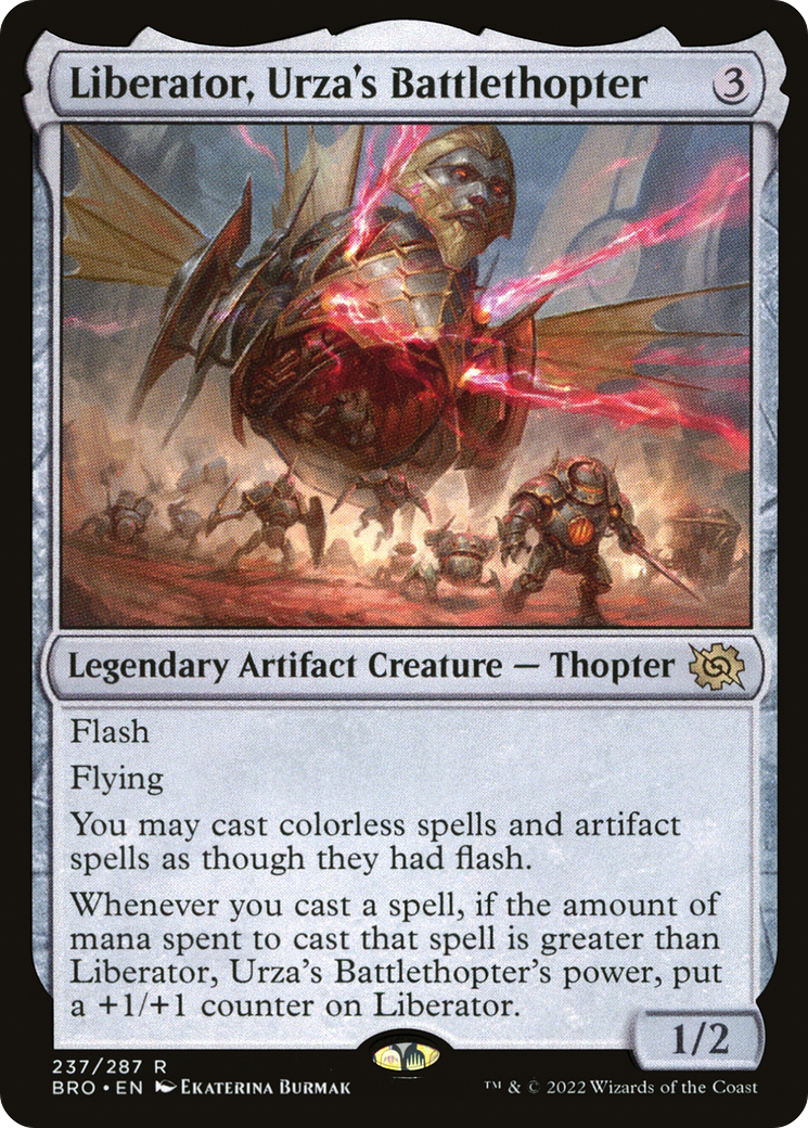 Liberator, Urza's Battlethopter (BRO-237) - The Brothers' War