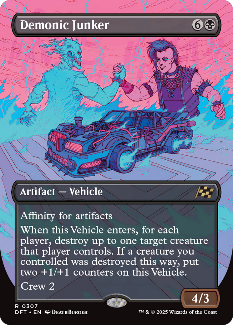 Demonic Junker (Borderless) (DFT-307)  - Aetherdrift