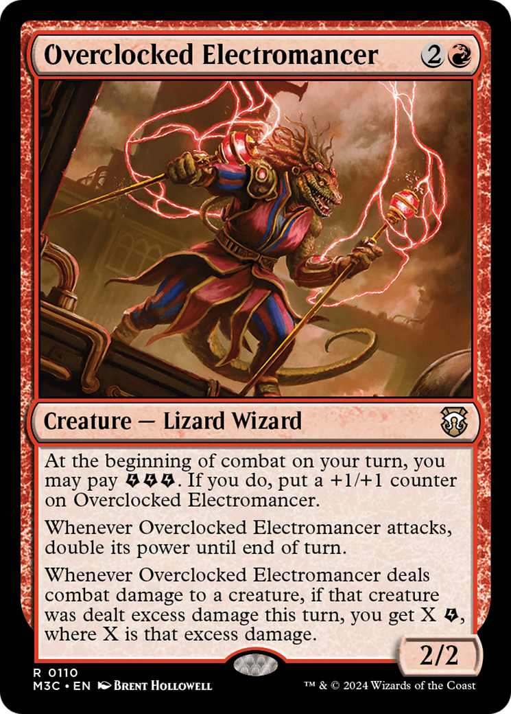 Overclocked Electromancer (M3C-110)  - Modern Horizons 3 Commander