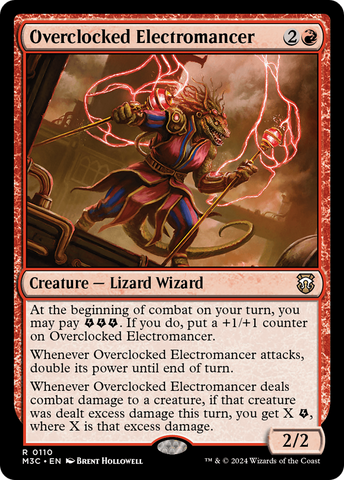 Overclocked Electromancer (M3C-110)  - Modern Horizons 3 Commander