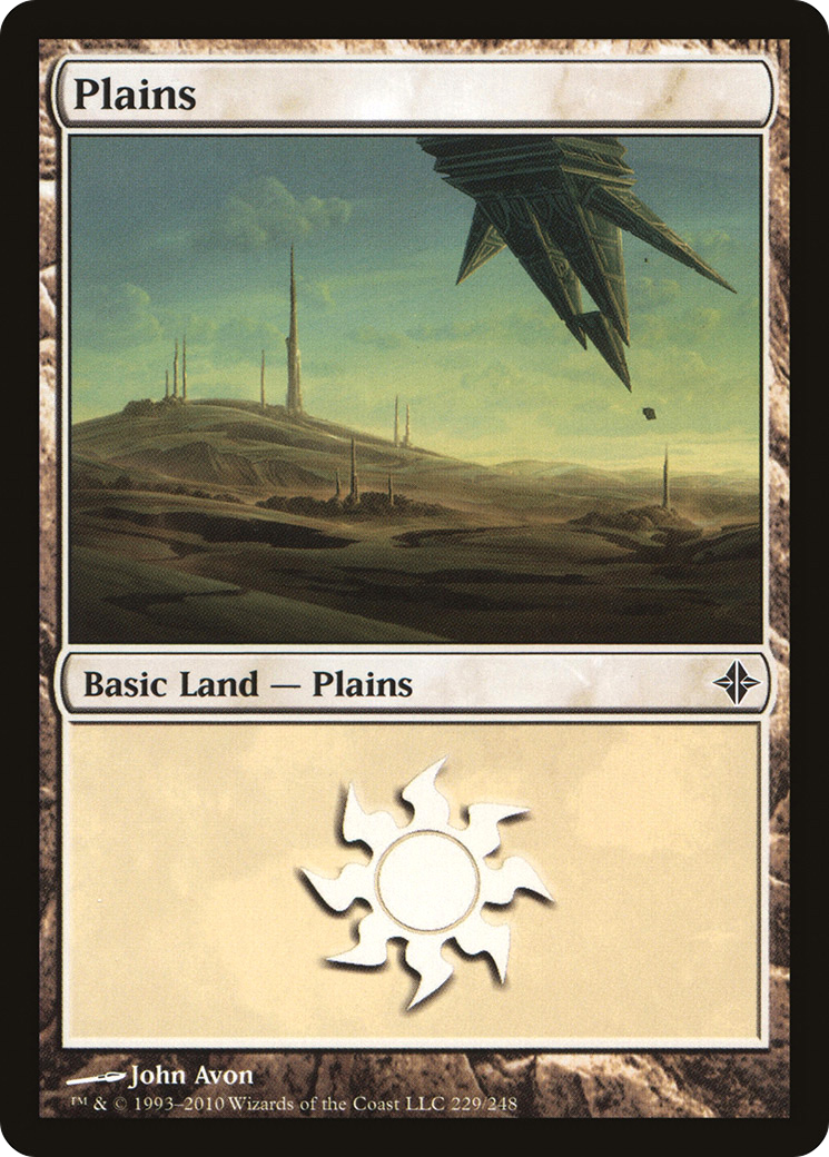 Plains (229) (ROE-229)  Foil - Rise of the Eldrazi