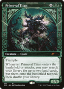 Primeval Titan (221) (SLD-221)  - Secret Lair Drop: (Showcase)