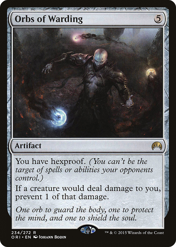 Orbs of Warding (ORI-234)  Foil - Magic Origins