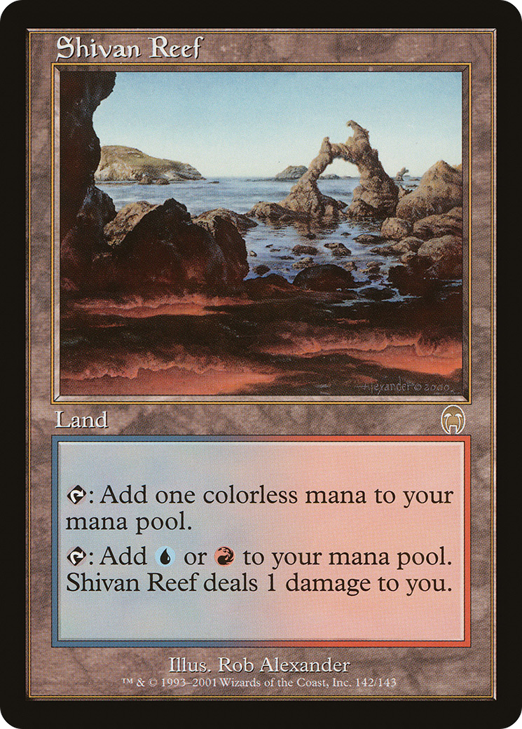Shivan Reef (APC-142)  Foil - Apocalypse