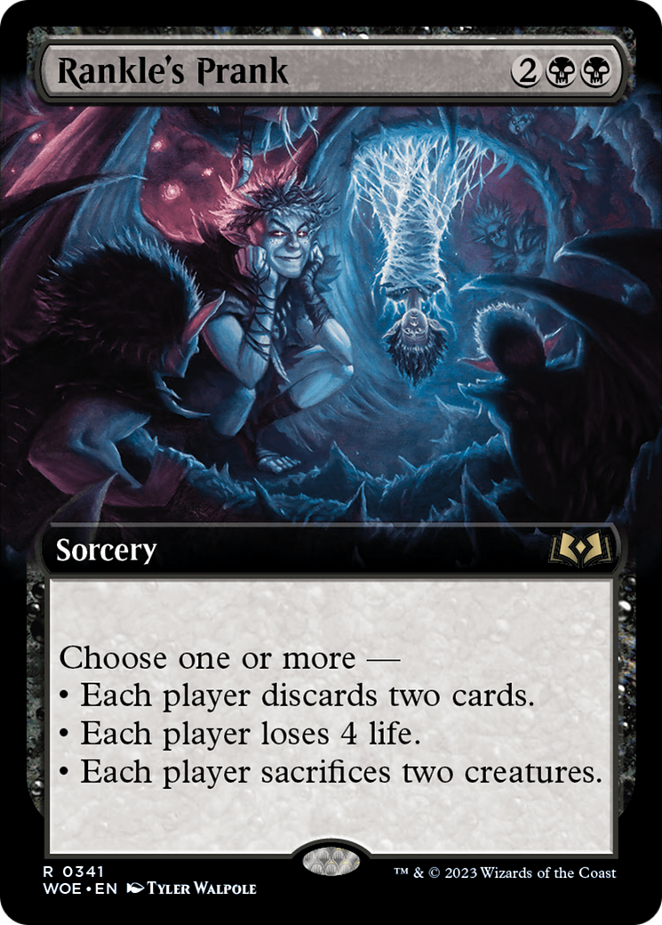 Rankle's Prank (Extended Art) (WOE-341)  Foil - Wilds of Eldraine: (Extended Art)