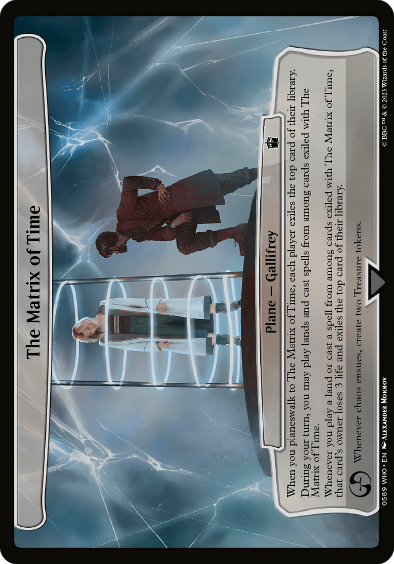The Matrix of Time (WHO-589)  - Doctor Who