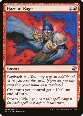 Haze of Rage (TSR-169)  Foil - Time Spiral Remastered