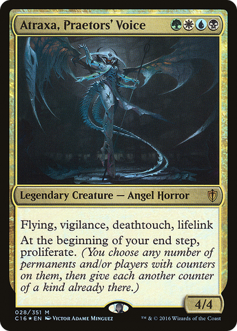 Atraxa, Praetors' Voice (C16-028)  Foil - Commander 2016