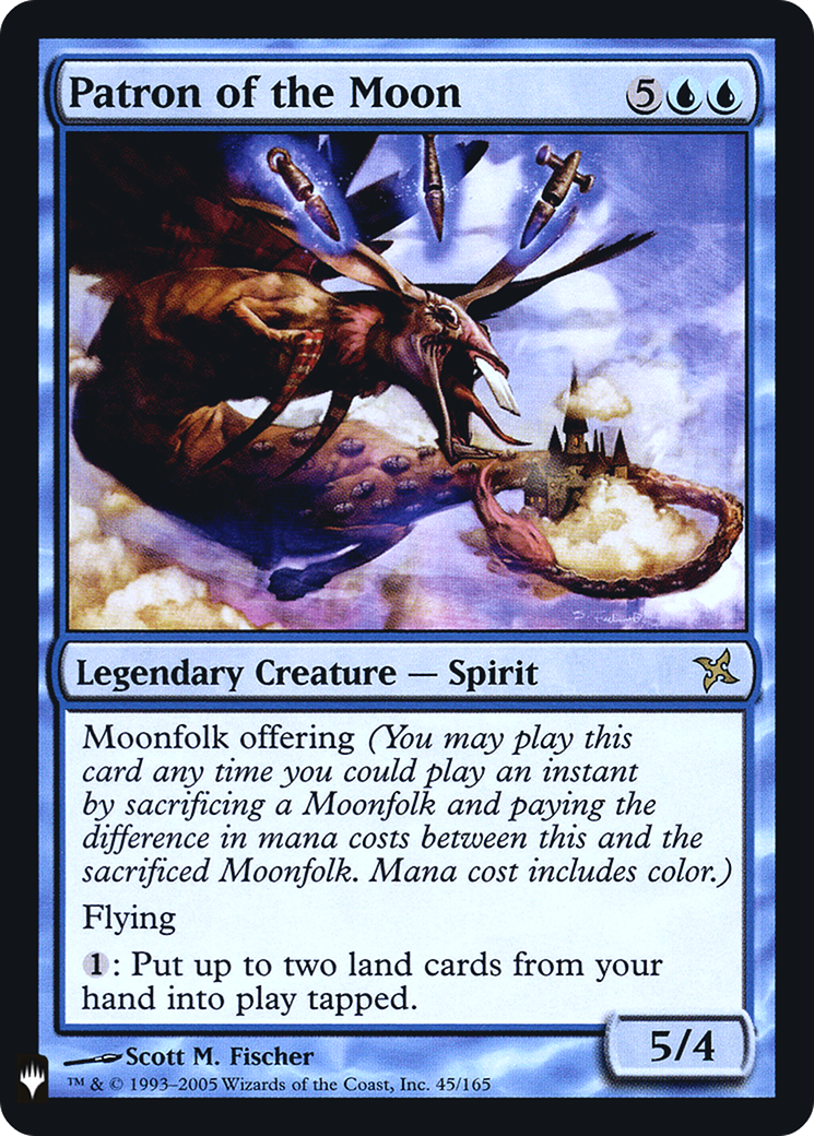 Patron of the Moon (PLST-BOK-45)  Foil - The List