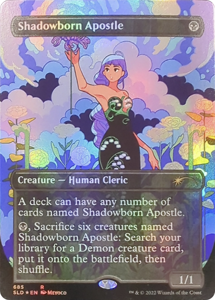 Shadowborn Apostle (685) (SLD-685)  Foil - Secret Lair Drop (Borderless)