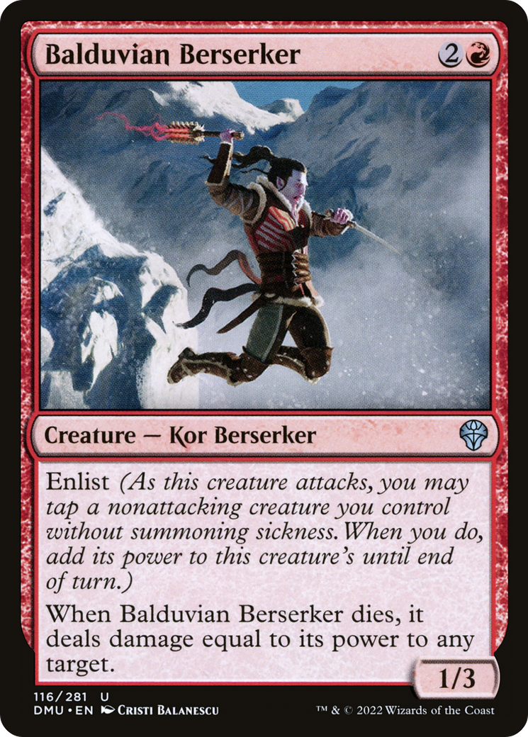 Balduvian Berserker (DMU-116)  - Dominaria United