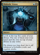 Diabolic Vision (DSC-087)  - Duskmourn: House of Horror Commander
