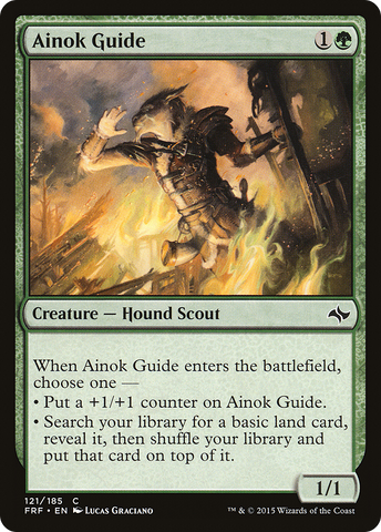 Ainok Guide (FRF-121)  Foil - Fate Reforged