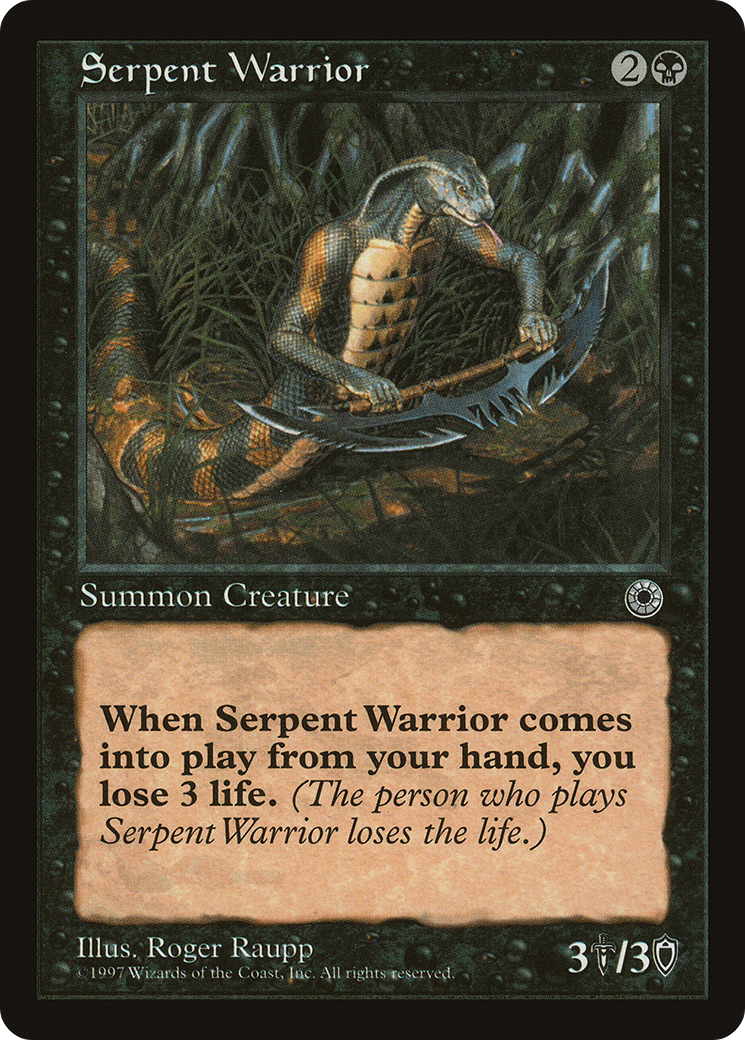 Serpent Warrior (POR-)  - Portal