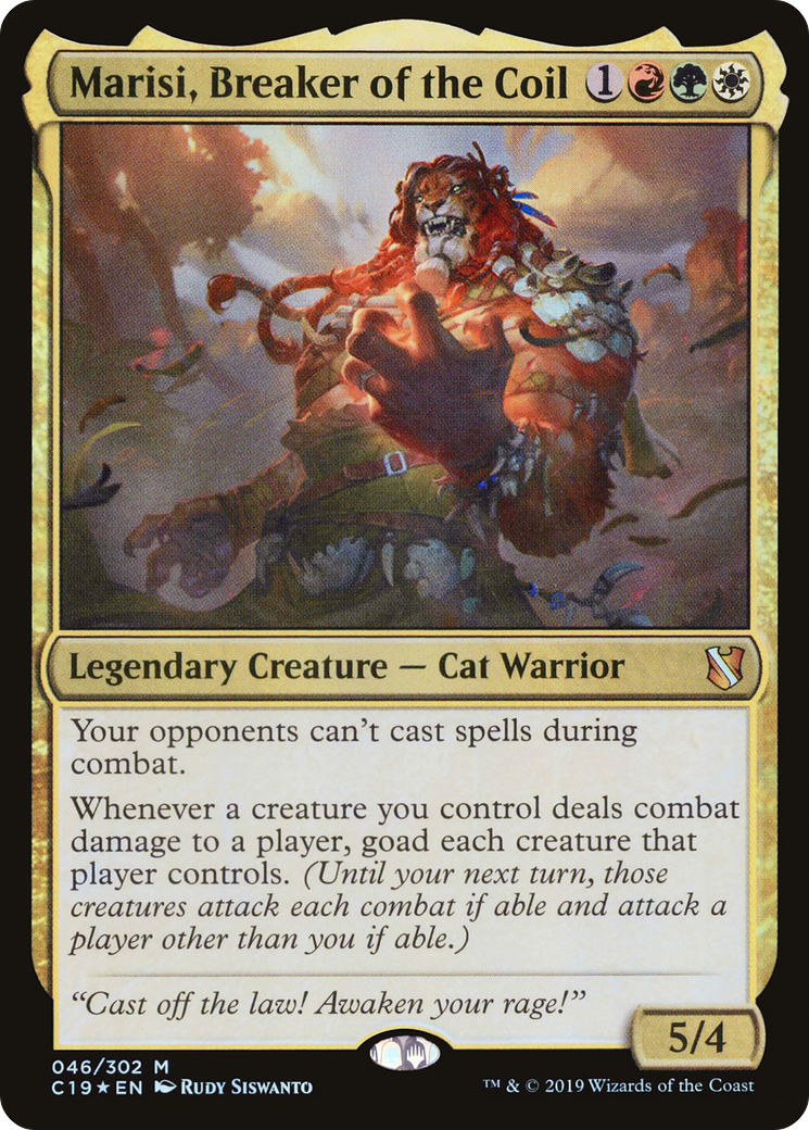 Marisi, Breaker of the Coil (C19-046)  Foil - Commander 2019