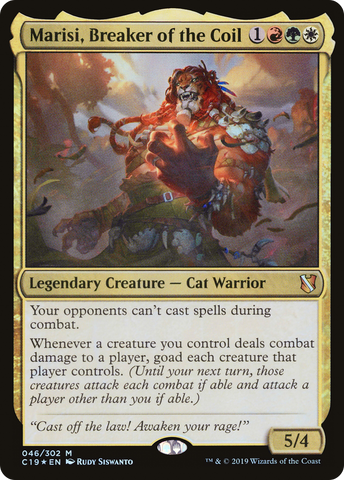 Marisi, Breaker of the Coil (C19-046)  Foil - Commander 2019