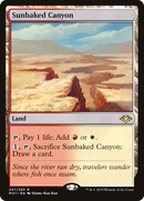 Sunbaked Canyon (MH1-247) - Modern Horizons Foil