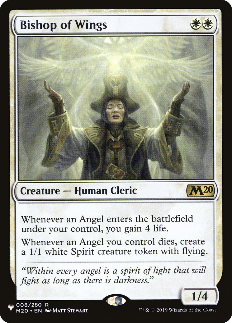 Bishop of Wings (LIST-008)  - The List