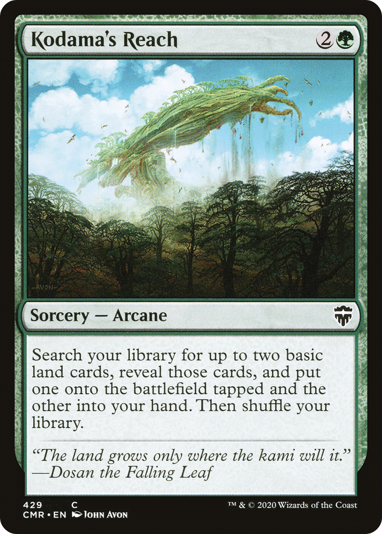 Kodama's Reach (CMR-429)  - Commander Legends
