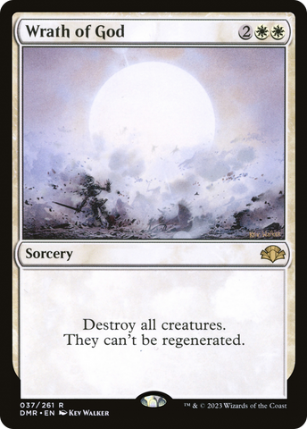 Wrath of God (DMR-037)  Foil - Dominaria Remastered