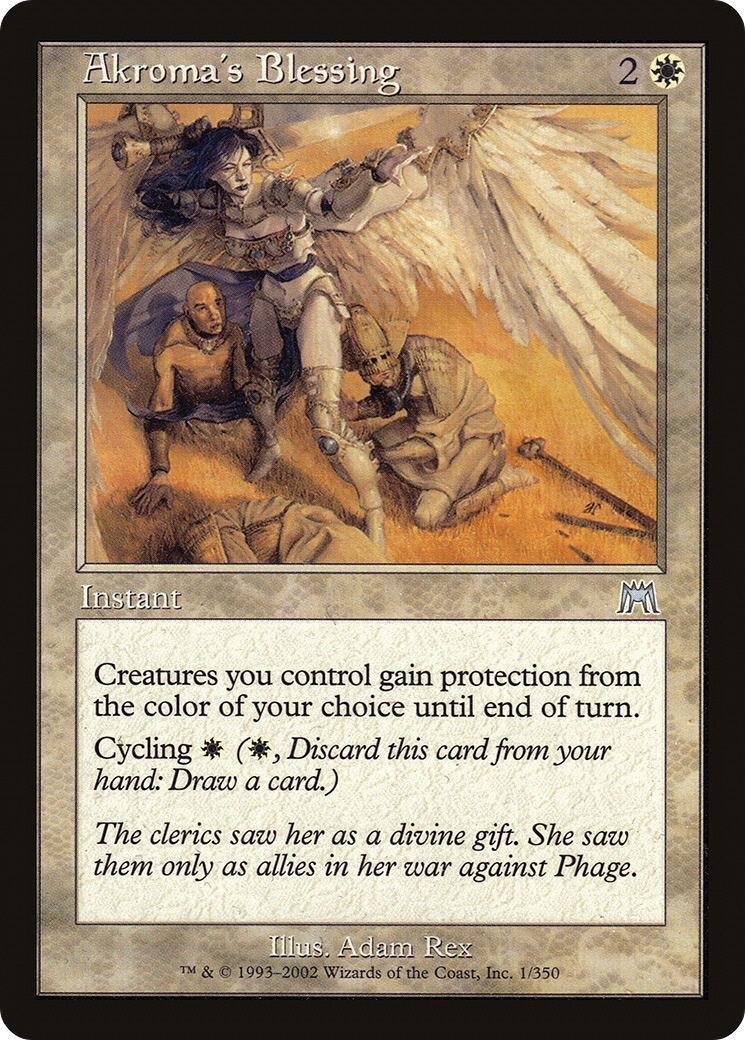 Akroma's Blessing (ONS-001)  - Onslaught