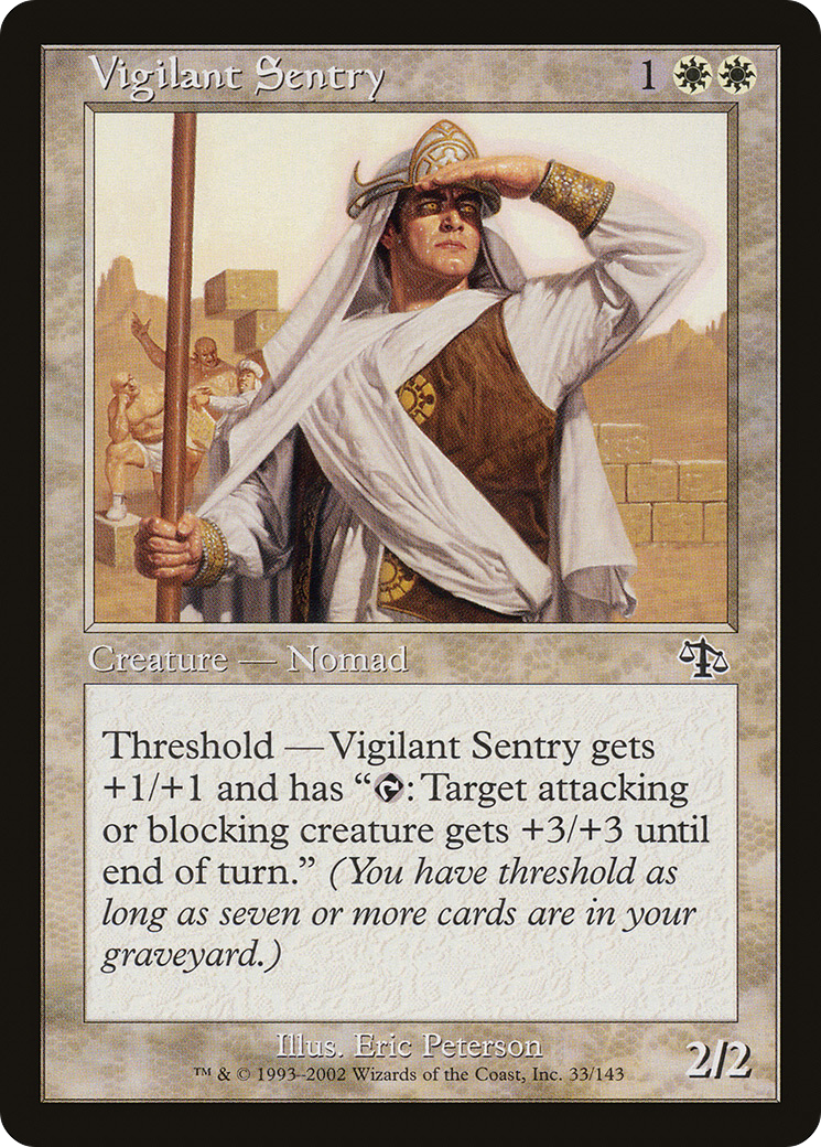 Vigilant Sentry (JUD-033)  - Judgment