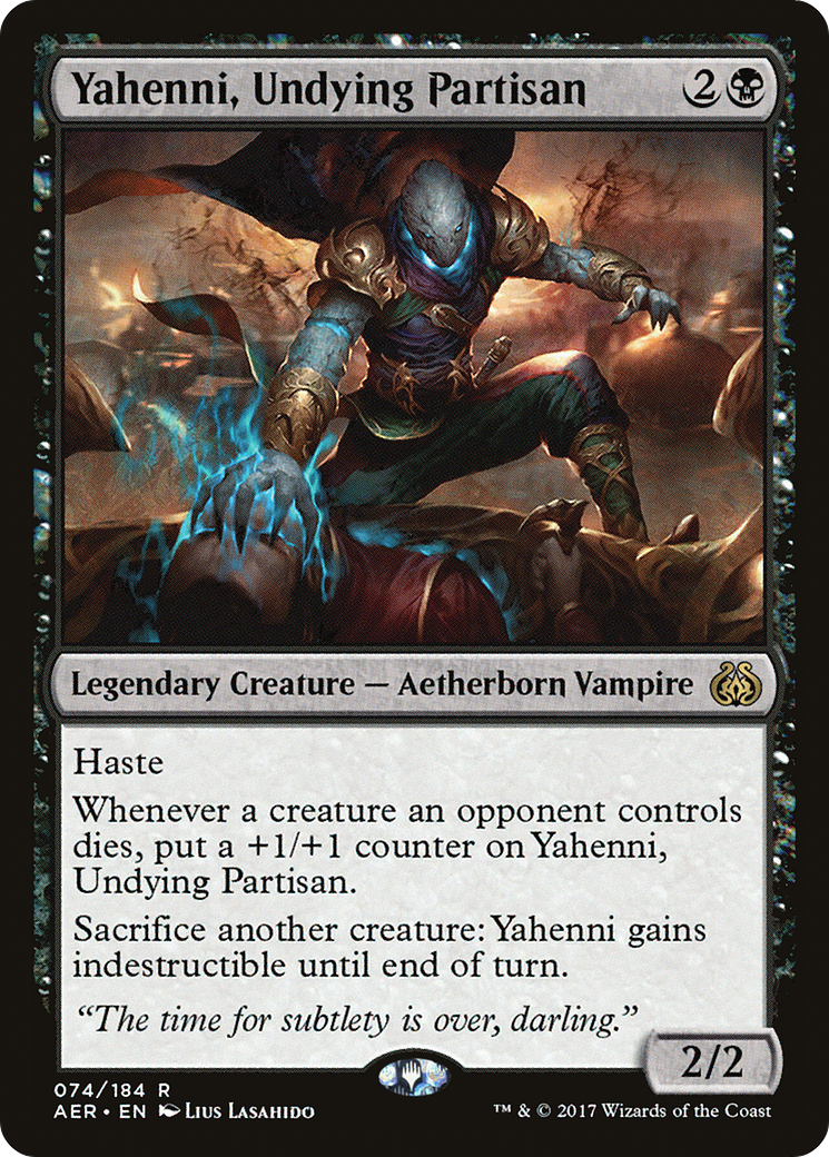 Yahenni, Undying Partisan (AER-074)  Foil - Aether Revolt