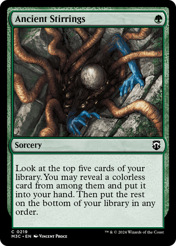 Ancient Stirrings (M3C-219)  - Modern Horizons 3 Commander