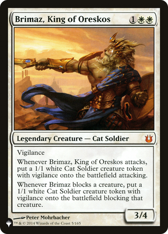 Brimaz, King of Oreskos (LIST-5/165)  - The List