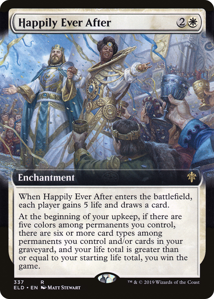 Happily Ever After (Extended Art) (ELD-337)  Foil - Throne of Eldraine: (Extended Art)