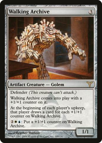 Walking Archive (DIS-169)  Foil - Dissension