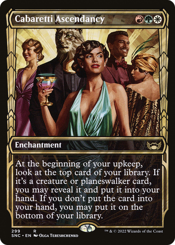 Cabaretti Ascendancy (Showcase) (SNC-299)  - Streets of New Capenna: (Showcase)