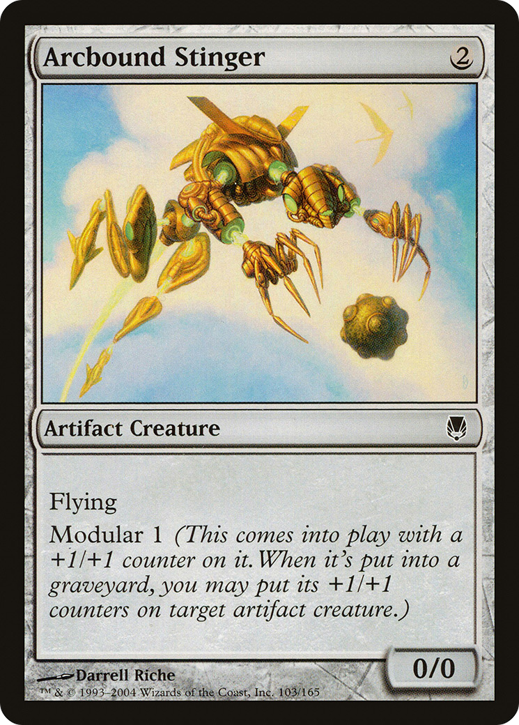 Arcbound Stinger (DST-103)  Foil - Darksteel