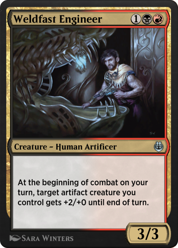 Weldfast Engineer (KLR-214)  - Kaladesh Remastered