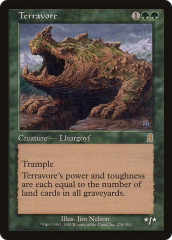 Terravore (ODY-278)  Foil - Odyssey