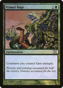 Primal Rage (10E-286★)  Foil - Tenth Edition