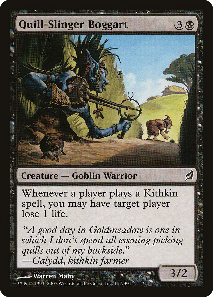 Quill-Slinger Boggart (LRW-137)  - Lorwyn