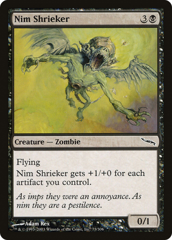 Nim Shrieker (MRD-073)  Foil - Mirrodin