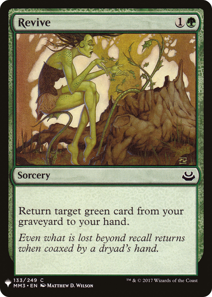 Revive (LIST-MM3-133)  - The List