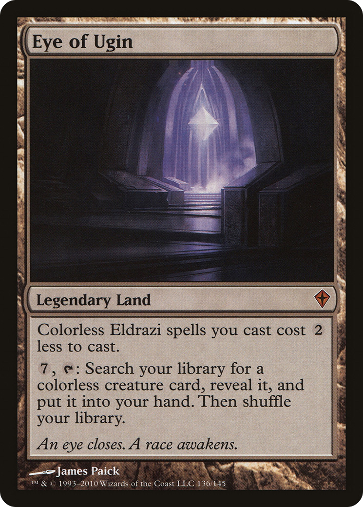 Eye of Ugin (WWK-136)  Foil - Worldwake