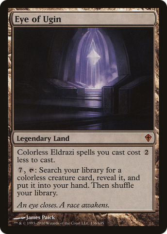 Eye of Ugin (WWK-136)  Foil - Worldwake