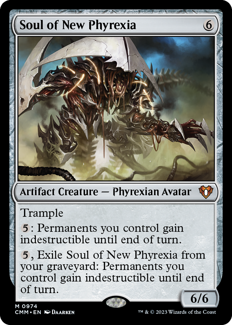 Soul of New Phyrexia (CMM-974)  - Commander Masters