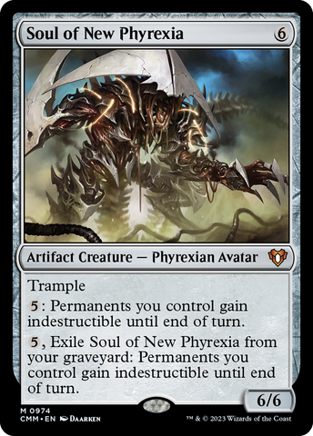 Soul of New Phyrexia (CMM-974)  - Commander Masters