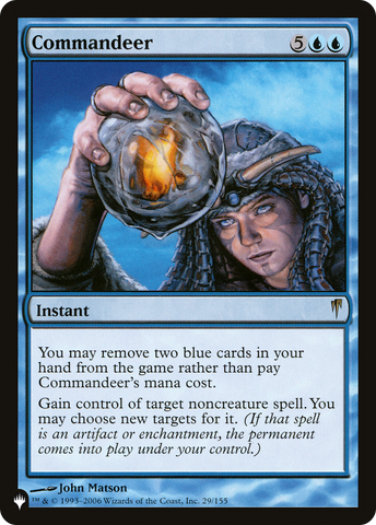 Commandeer (LIST-29/155)  - The List