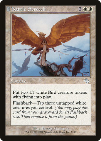 Battle Screech (JUD-003)  Foil - Judgment: (tombstone)