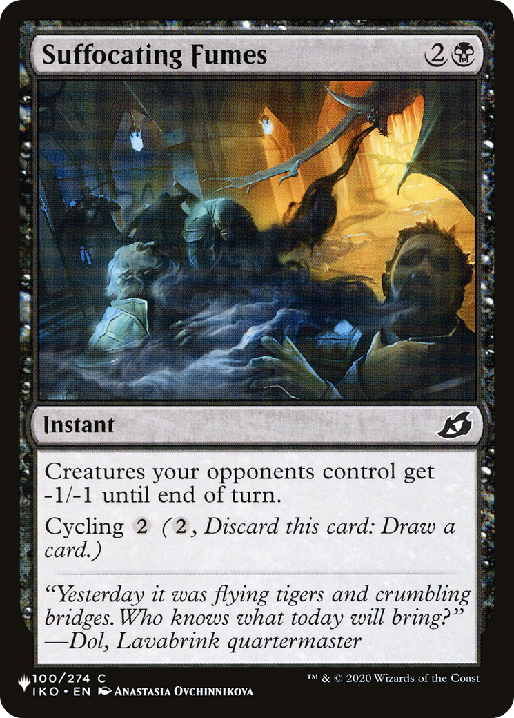 Suffocating Fumes (LIST-IKO-100)  - The List