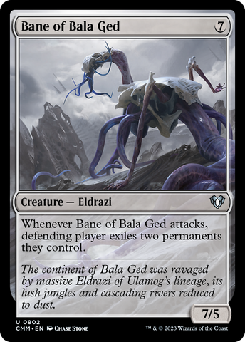 Bane of Bala Ged (CMM-802)  - Commander Masters