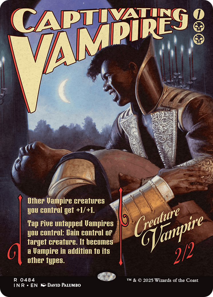 Captivating Vampire (Showcase) (INR-484)  - Innistrad Remastered: (Showcase) (Borderless)